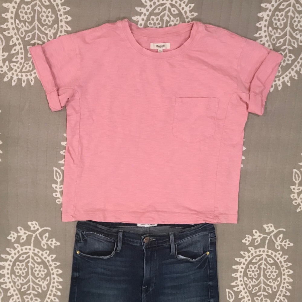 Madewell Crop Pocket T-shirt
